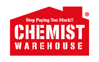 Chemist Warehouse pharmacy logo