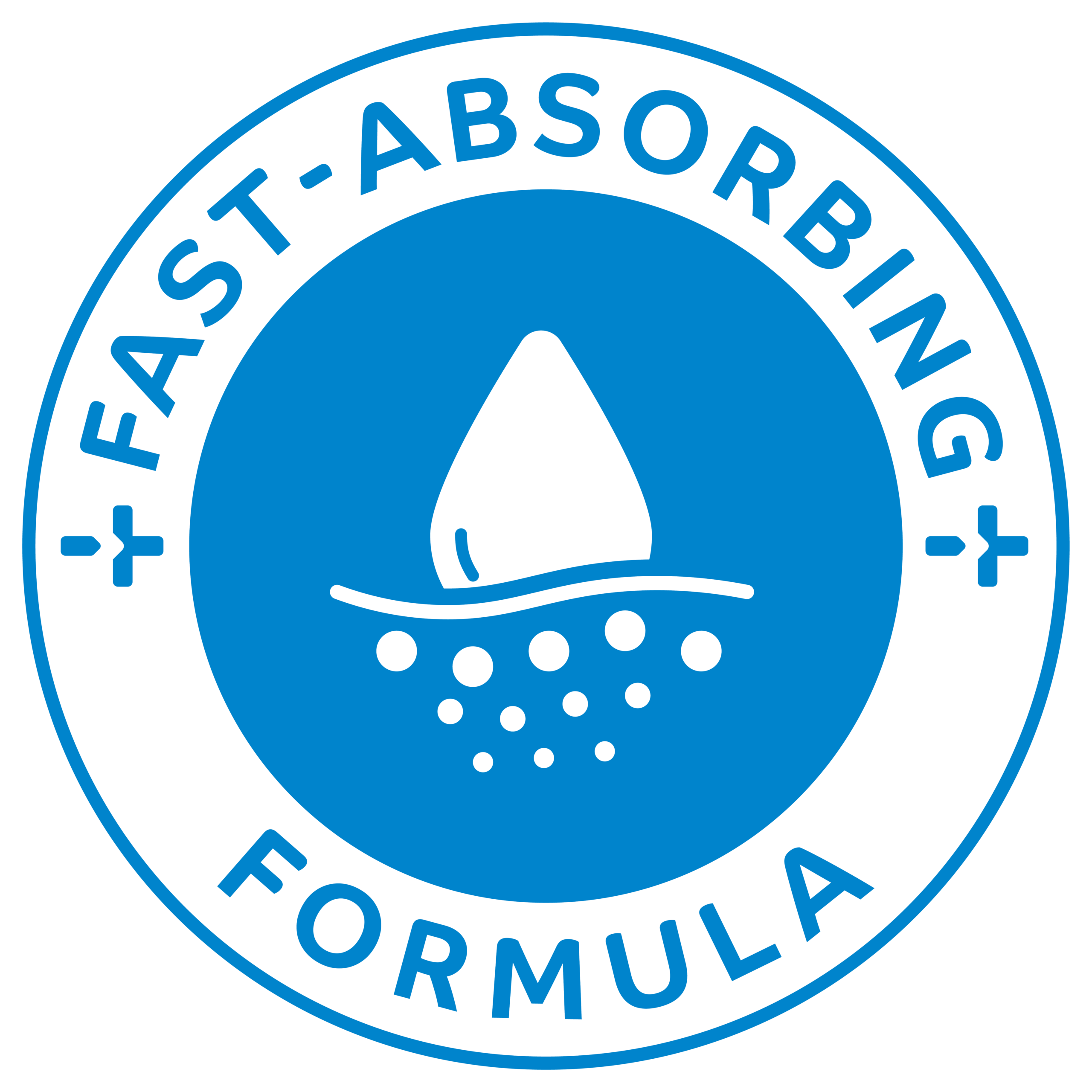 Fast absorbing formula 