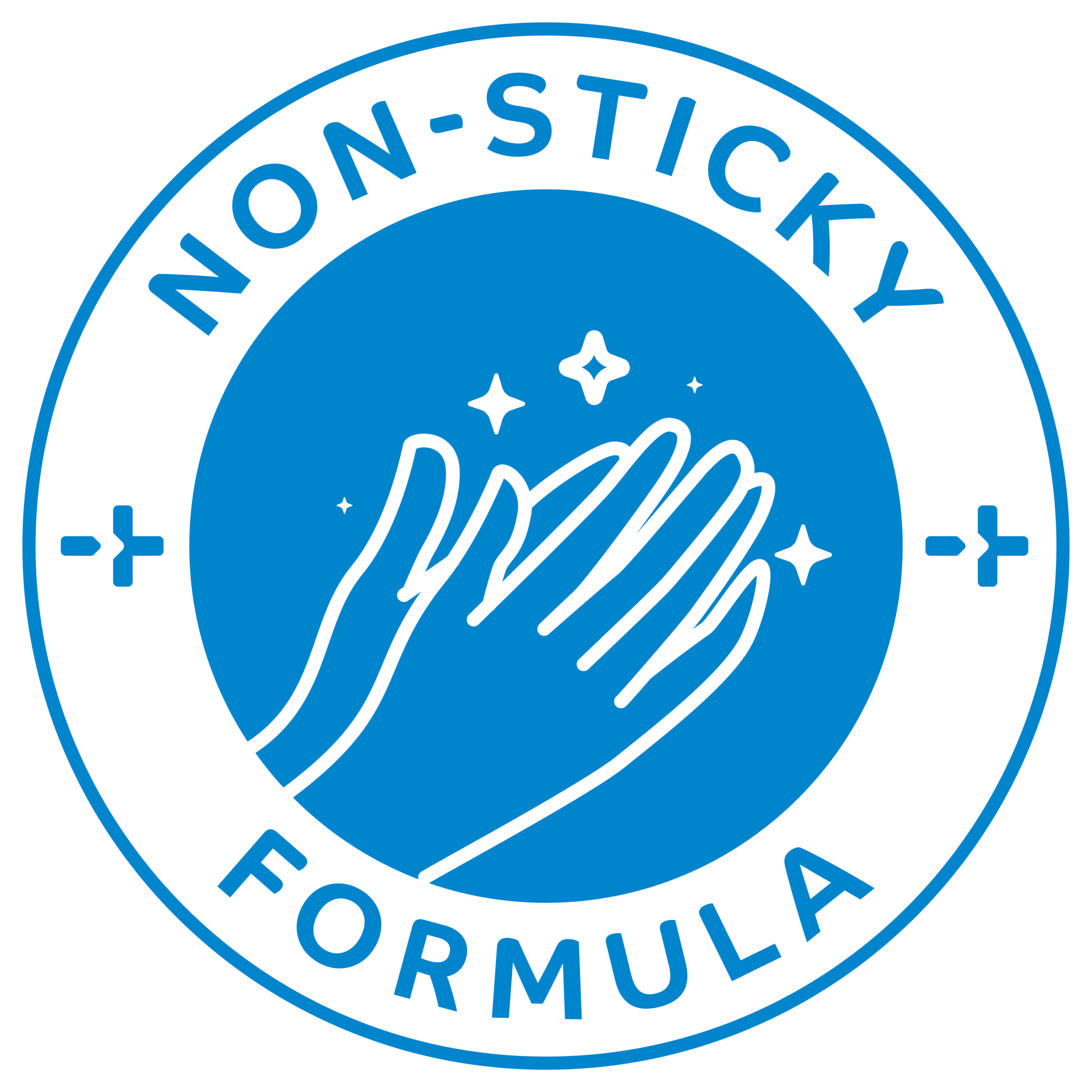 non-sticky formula skin
